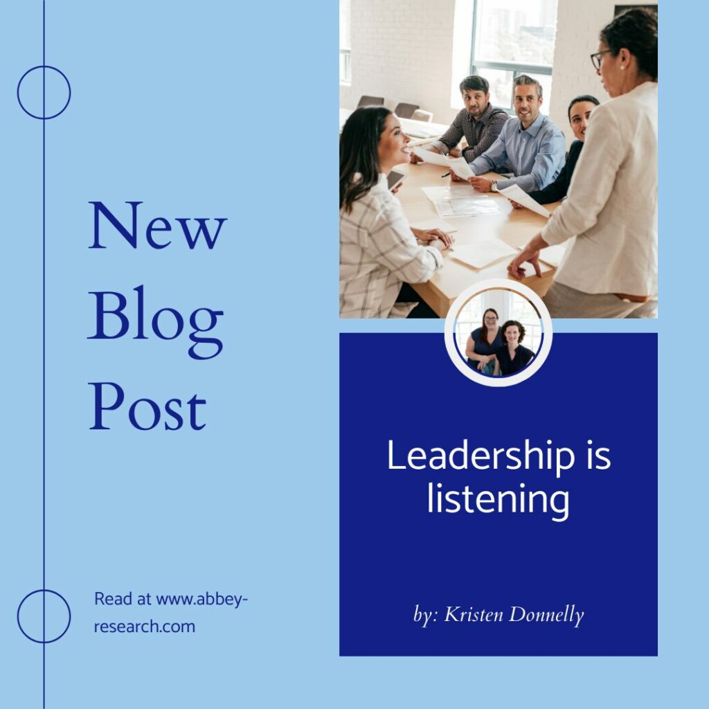 Leadership Is Listening