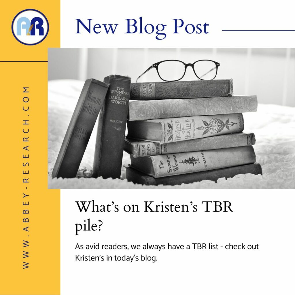 What’s On Kristen’s TBR Pile?