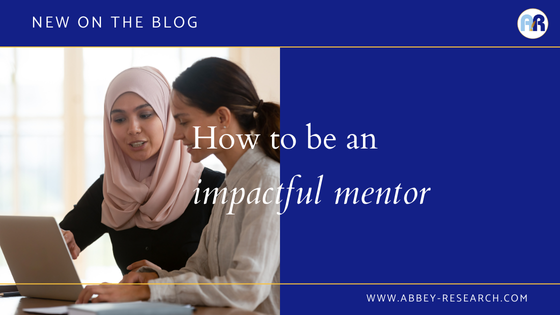 Blog about mentoring