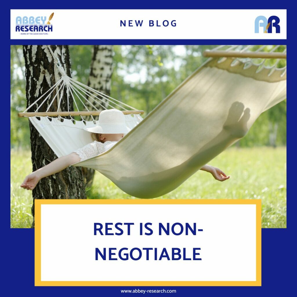 Rest Is Non-Negotiable