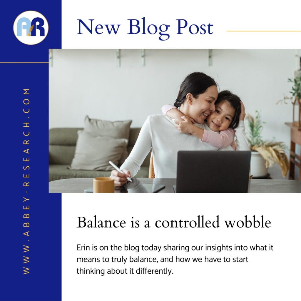 Balance Is A Controlled Wobble